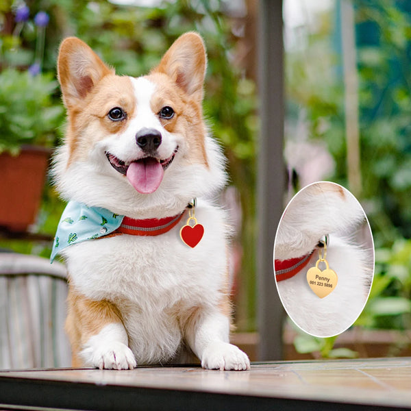 Load image into Gallery viewer, Puppy Love Pet Tag - Personalised Engraving