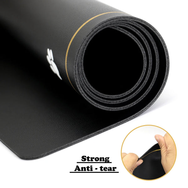 Load image into Gallery viewer, Gold Border Pet Place Mat - Personalised