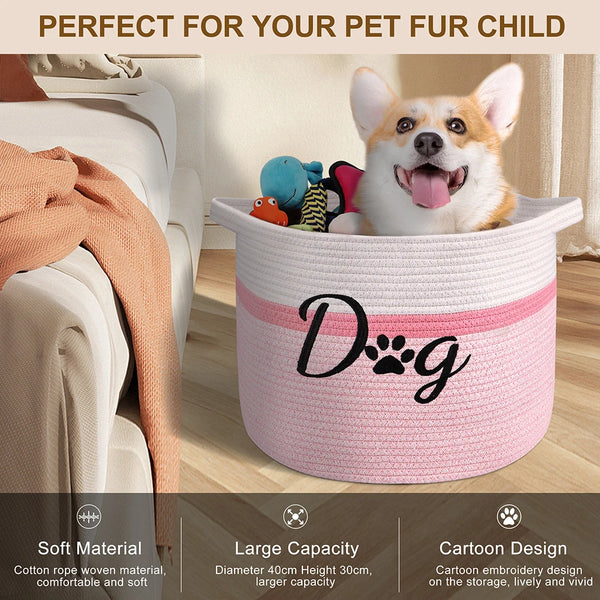 Load image into Gallery viewer, TidyPaws Toy Storage Basket