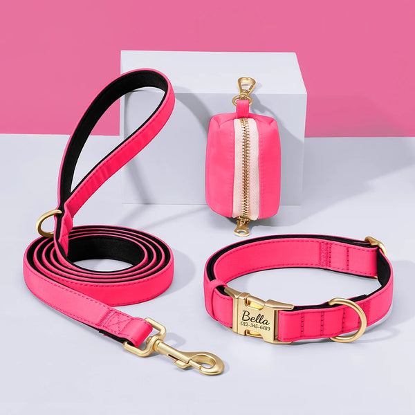 Load image into Gallery viewer, Everyday Itallic - Leash, Poop Bag and Personalised Collar