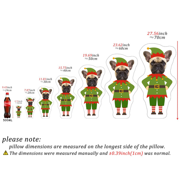 Load image into Gallery viewer, Custom Pet Elf Pillow