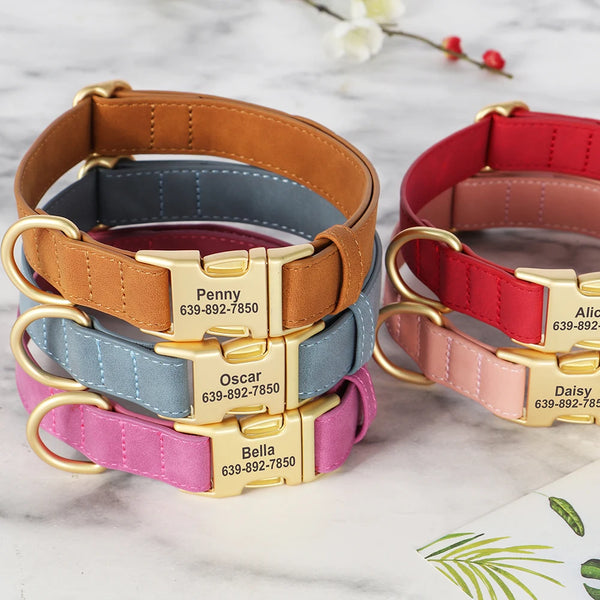 Load image into Gallery viewer, Noble Leather - Personalised Collar