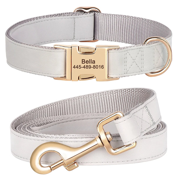 Load image into Gallery viewer, Boardwalk - Leash and Personalised Collar Set