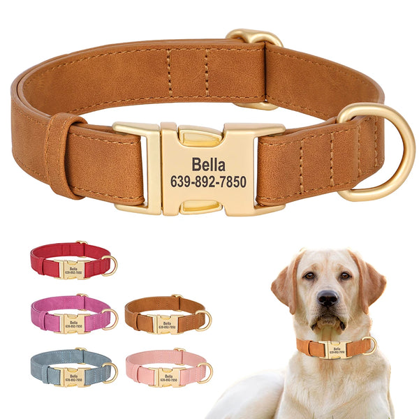 Load image into Gallery viewer, Noble Leather - Personalised Collar