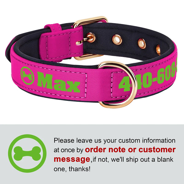 Load image into Gallery viewer, Bold Print - Personalised Collar