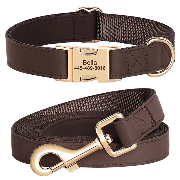 Load image into Gallery viewer, Boardwalk - Leash and Personalised Collar Set