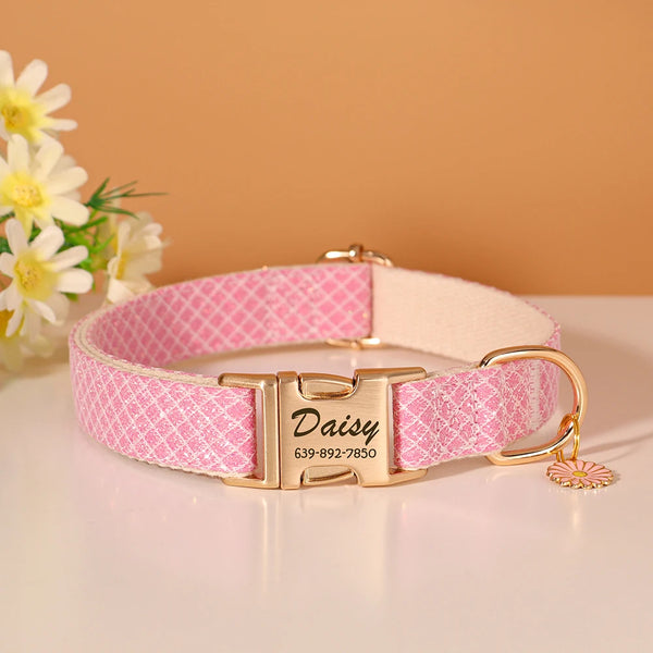 Load image into Gallery viewer, Daisy Chain - Personalised Collar