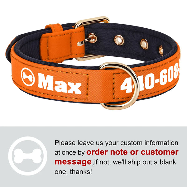 Load image into Gallery viewer, Bold Print - Personalised Collar