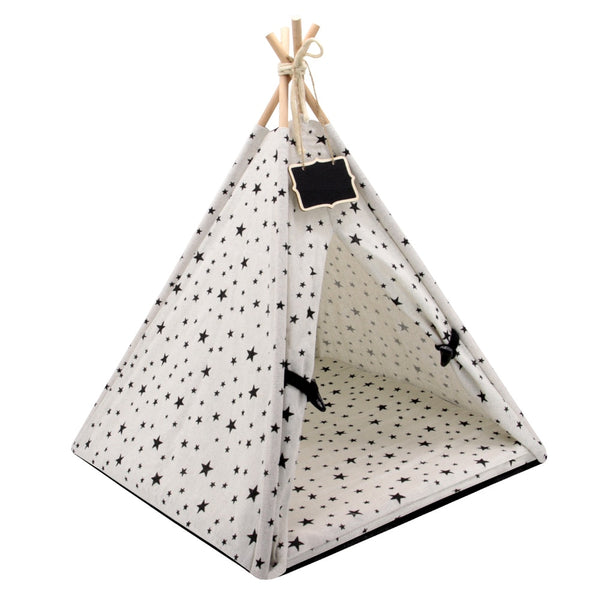 Load image into Gallery viewer, Tee Pee Tent Pet Bed