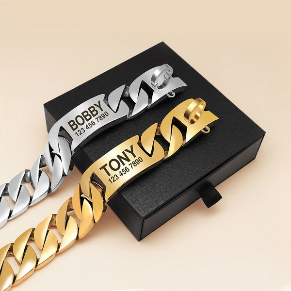 Load image into Gallery viewer, P.I.M.P Chain - Personalised Collar