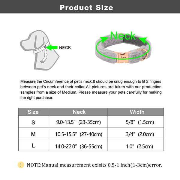 Load image into Gallery viewer, Fuzzy - Personalised Collar