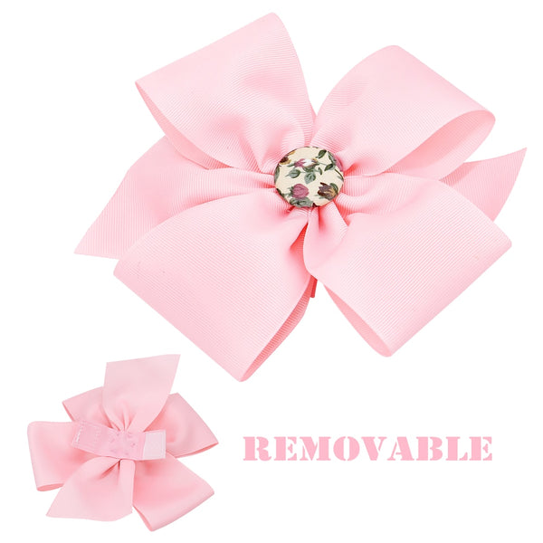 Load image into Gallery viewer, Spring Floral Bow Harness