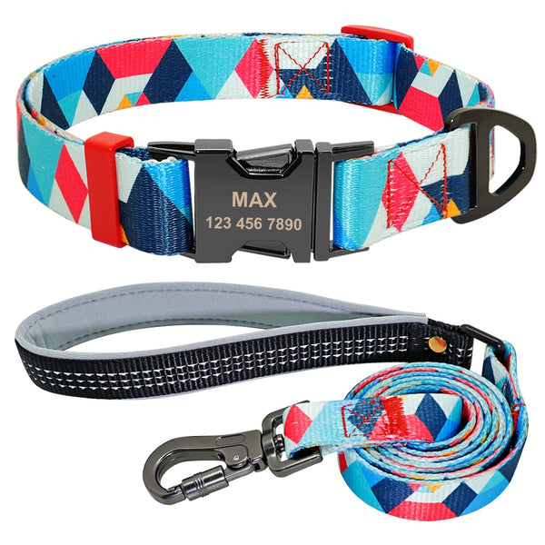 Load image into Gallery viewer, Colour Pop - 2 Piece Set - Leash & Personalised Collar