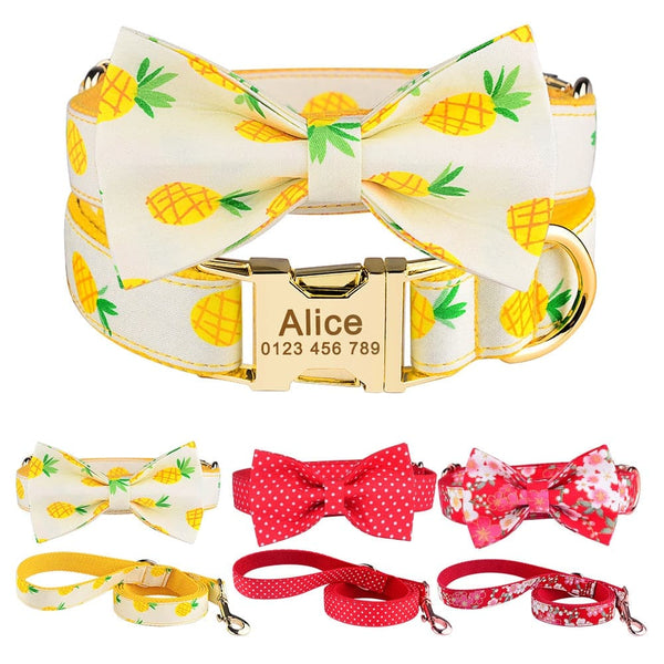 Load image into Gallery viewer, Sunday Best - 2 Piece Set - Leash & Personalised Collar