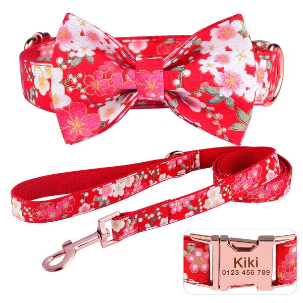 Load image into Gallery viewer, Sunday Best - 2 Piece Set - Leash & Personalised Collar