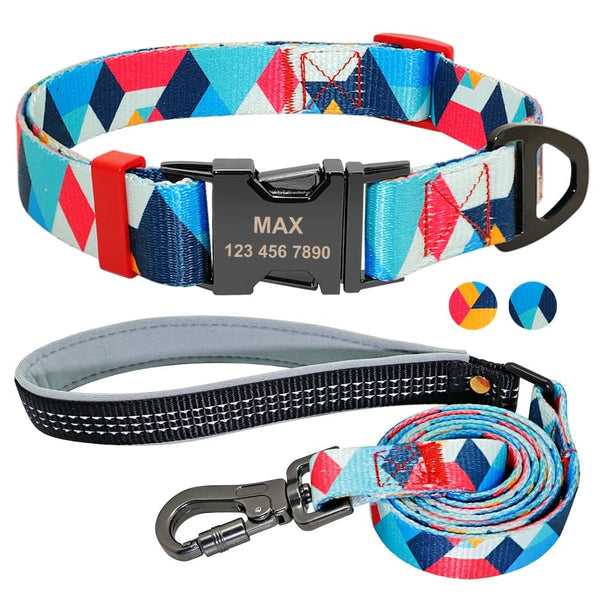 Load image into Gallery viewer, Colour Pop - 2 Piece Set - Leash & Personalised Collar