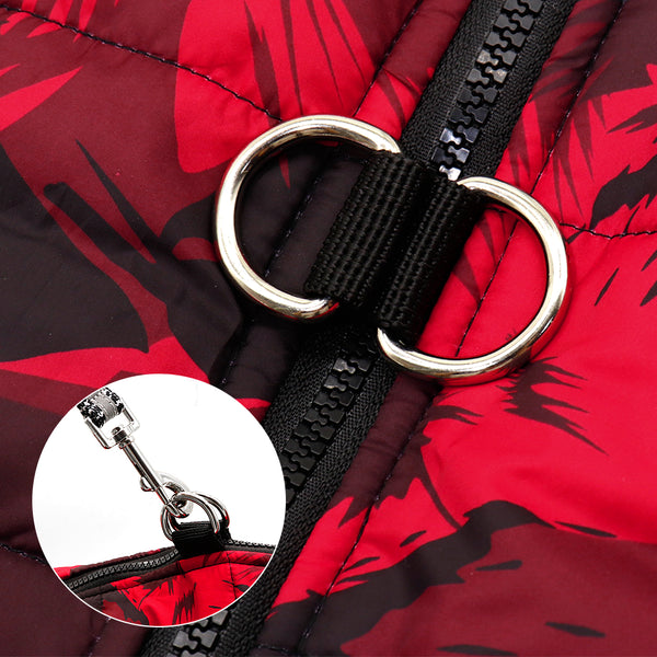 Load image into Gallery viewer, Bomber Print Dog Jacket