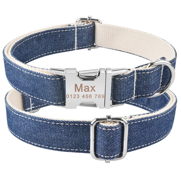 Load image into Gallery viewer, Daily Denim - Personalised Collar