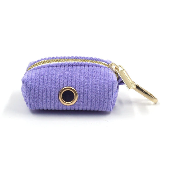 Load image into Gallery viewer, Corduroy Crush Lavender - Leash, Poop Bag Holder & Personalised Collar