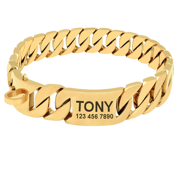 Load image into Gallery viewer, P.I.M.P Chain - Personalised Collar