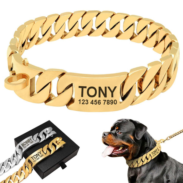 Load image into Gallery viewer, P.I.M.P Chain - Personalised Collar