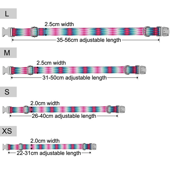 Load image into Gallery viewer, Ombre Scuffle - Personalised Collar