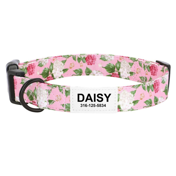 Load image into Gallery viewer, Floral Dream Print - Personalised Collar