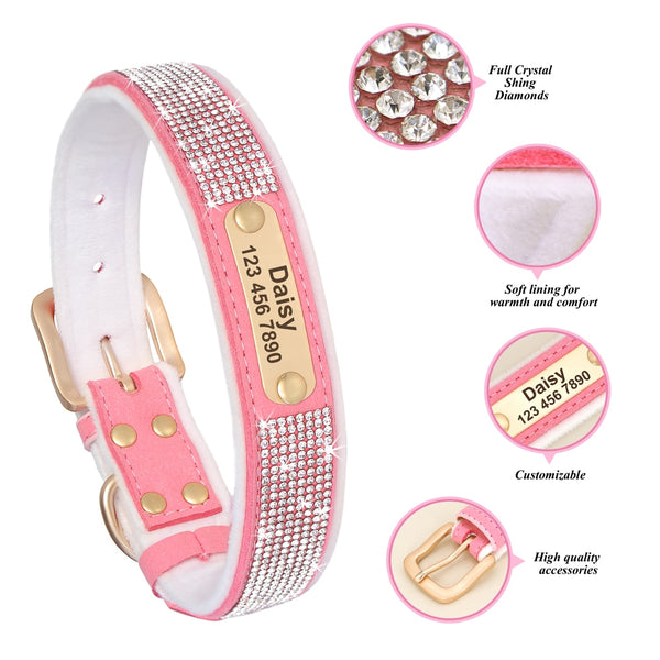 Load image into Gallery viewer, Hollywood Lights - Personalised Collar
