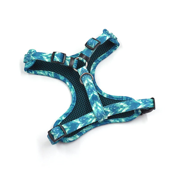 Load image into Gallery viewer, Sea Glass Sets - Harness, Leash, Poop Bag Holder and Collar