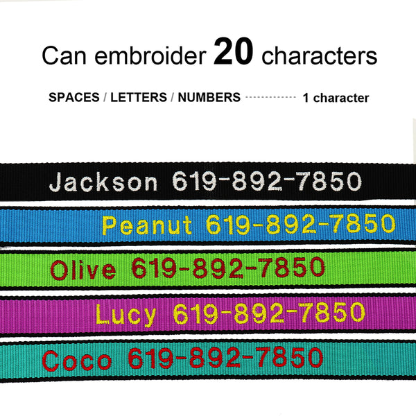 Load image into Gallery viewer, Pup Threads - Personalised Collar