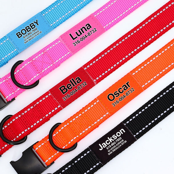 Load image into Gallery viewer, Style Line Print - Personalised Collar