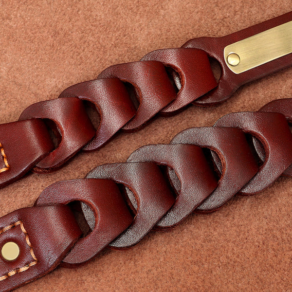 Load image into Gallery viewer, Leather Link - Personalised Collar