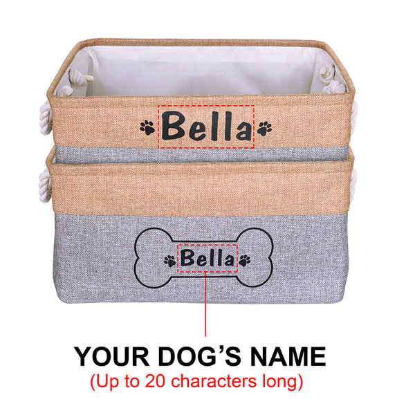 Load image into Gallery viewer, Layer Rope Pet Accessories Box - Personalised Name
