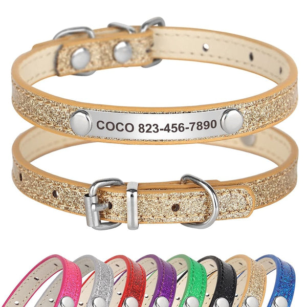 Load image into Gallery viewer, Slimline Sparkle - Personalised Collar