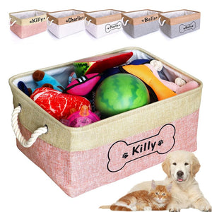 Layer Rope Pet Accessories Box - Personalised Name