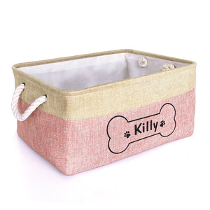 Layer Rope Pet Accessories Box - Personalised Name