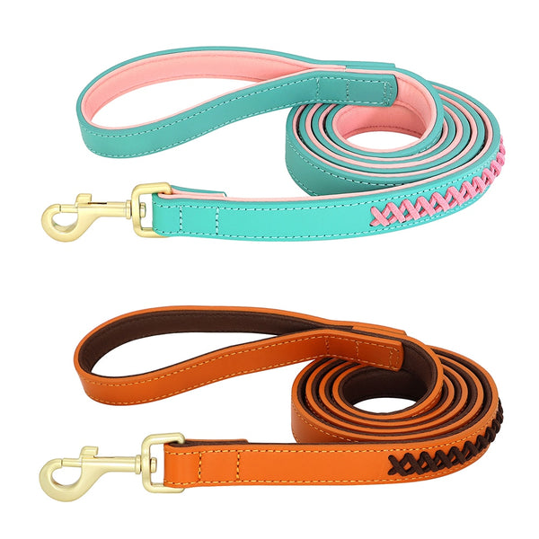 Load image into Gallery viewer, Colour Plait Gold Limited - 2 Piece Set - Leash & Personalised Collar