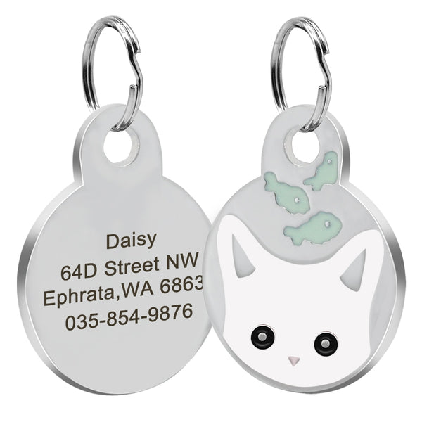 Load image into Gallery viewer, Glow Fish Pet Tag - Personalised Engraving