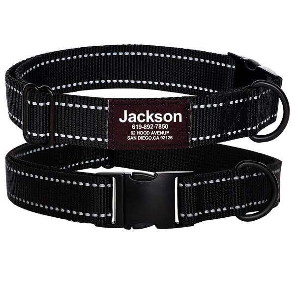 Load image into Gallery viewer, Style Line Print - Personalised Collar