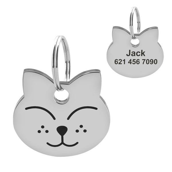 Load image into Gallery viewer, Cat Fish Pet Tag - Personalised Engraving