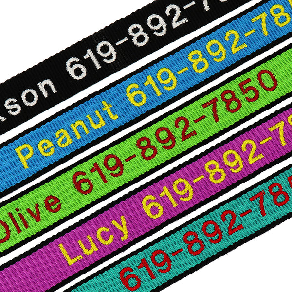 Load image into Gallery viewer, Pup Threads - Personalised Collar
