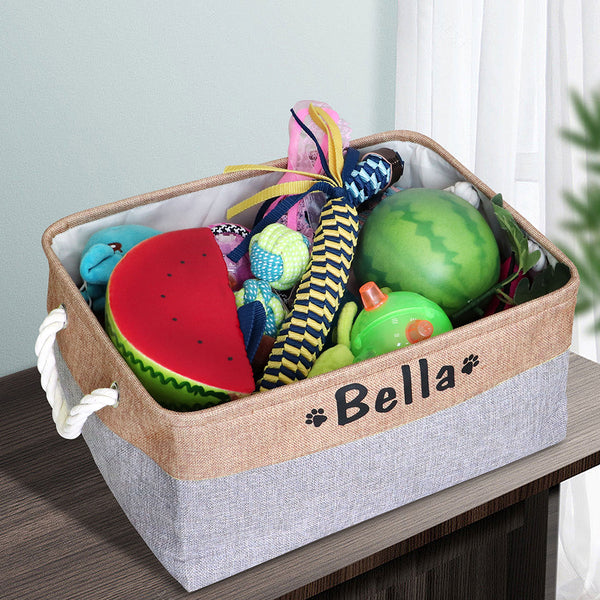 Load image into Gallery viewer, Layer Rope Pet Accessories Box - Personalised Name