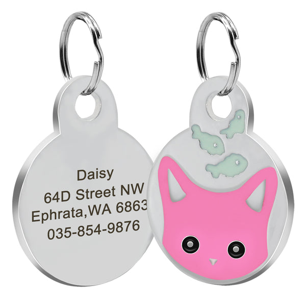 Load image into Gallery viewer, Glow Fish Pet Tag - Personalised Engraving