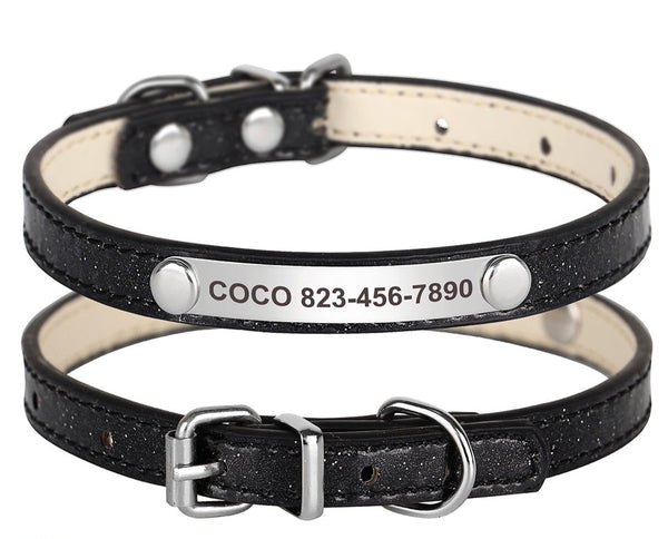Load image into Gallery viewer, Slimline Sparkle - Personalised Collar