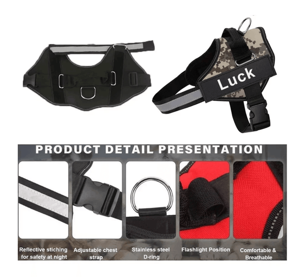 Load image into Gallery viewer, ID Pup Desert - Personalised Harness