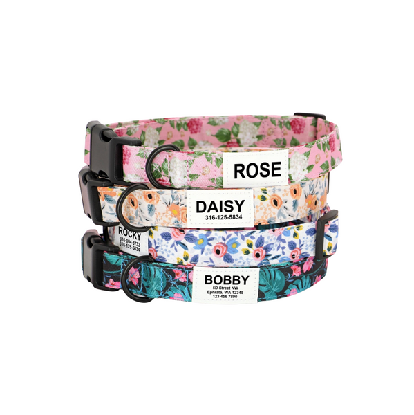 Load image into Gallery viewer, Floral Dream Print - Personalised Collar