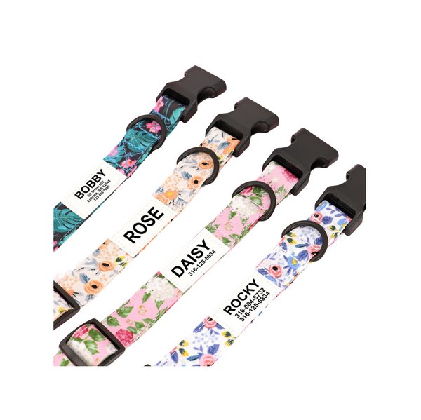 Load image into Gallery viewer, Floral Dream Print - Personalised Collar