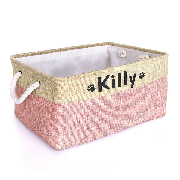 Load image into Gallery viewer, Layer Rope Pet Accessories Box - Personalised Name
