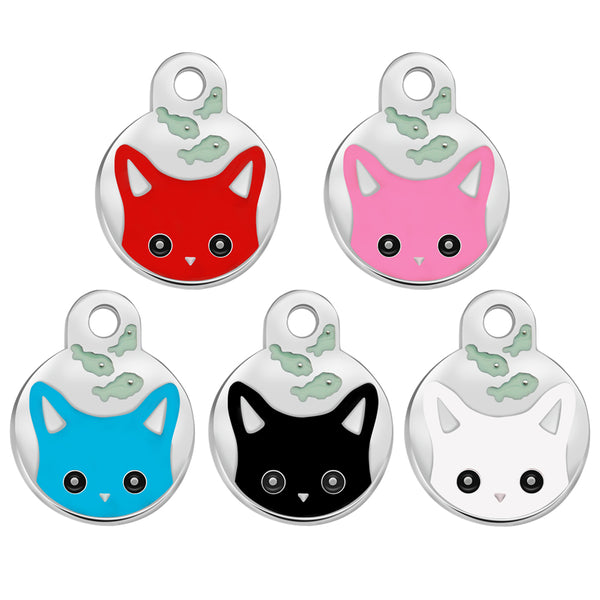 Load image into Gallery viewer, Glow Fish Pet Tag - Personalised Engraving