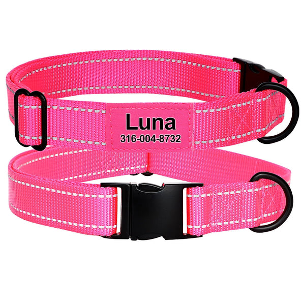 Load image into Gallery viewer, Style Line Print - Personalised Collar